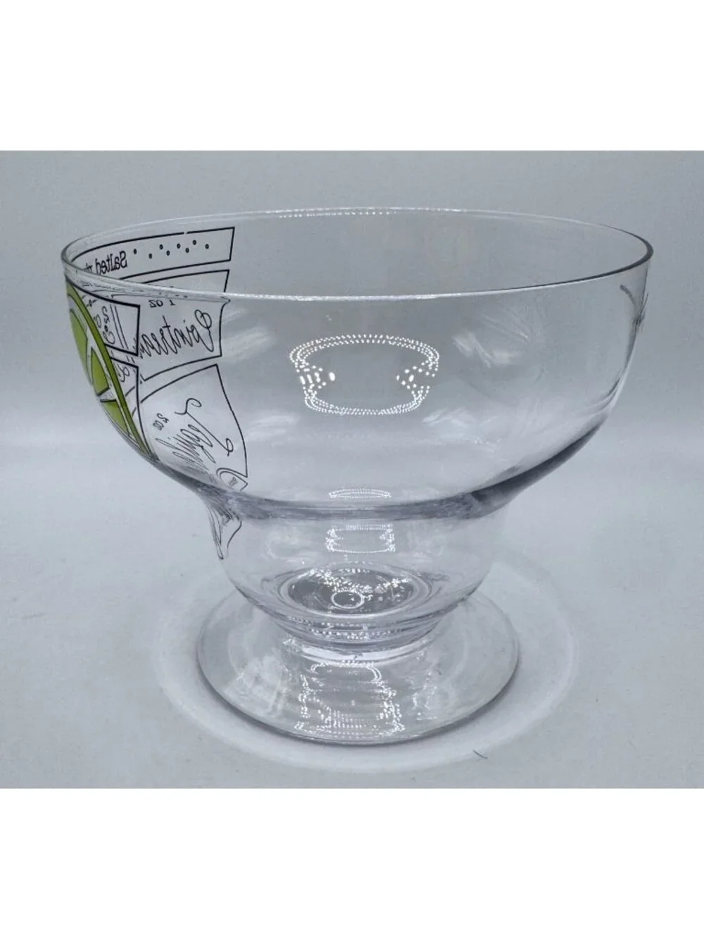 Margarita Recipe Glass Lime Design 5